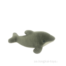 Plush Dolphin In Grey